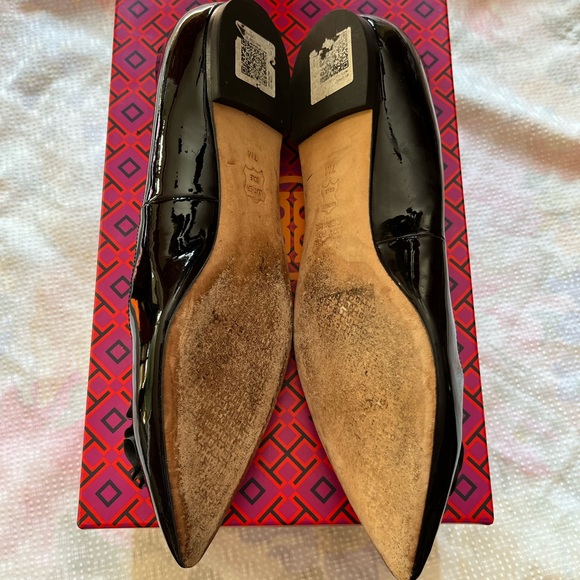 Tory Burch Pearl Emblem Flats - Picture 3 of 4